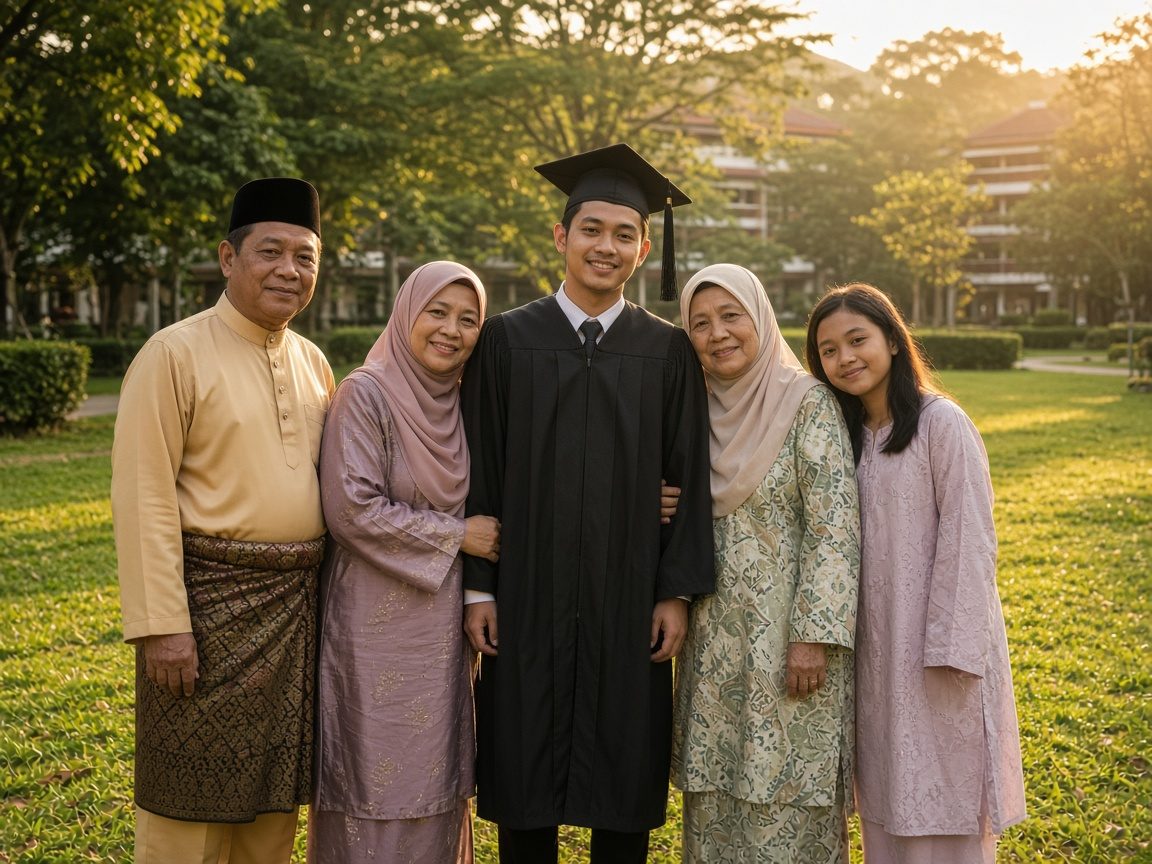 Keluarga di kampus